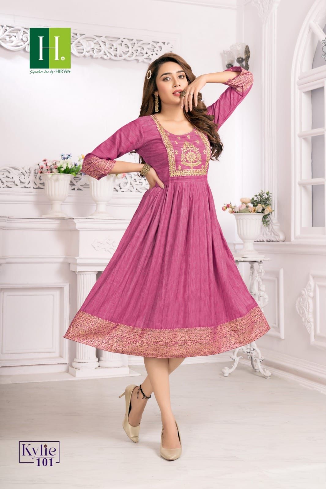 Kylie By Hirwa Plus Size Kurti Catalog